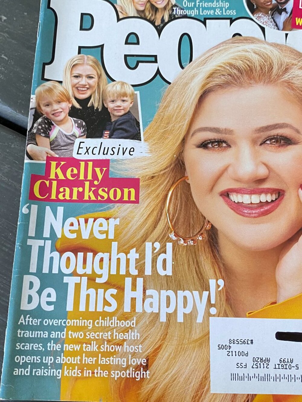 People- Kelly Clarkson- "I Never Thought I'd Be This Happy!"-September 9, 2019